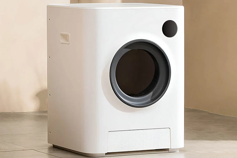 automatic self cleaning litter tray